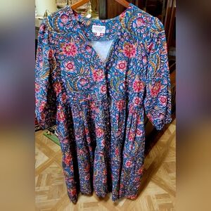 Bohemian Gemme Floral Patterned Dress